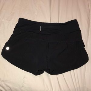 Black Lululemon shorts